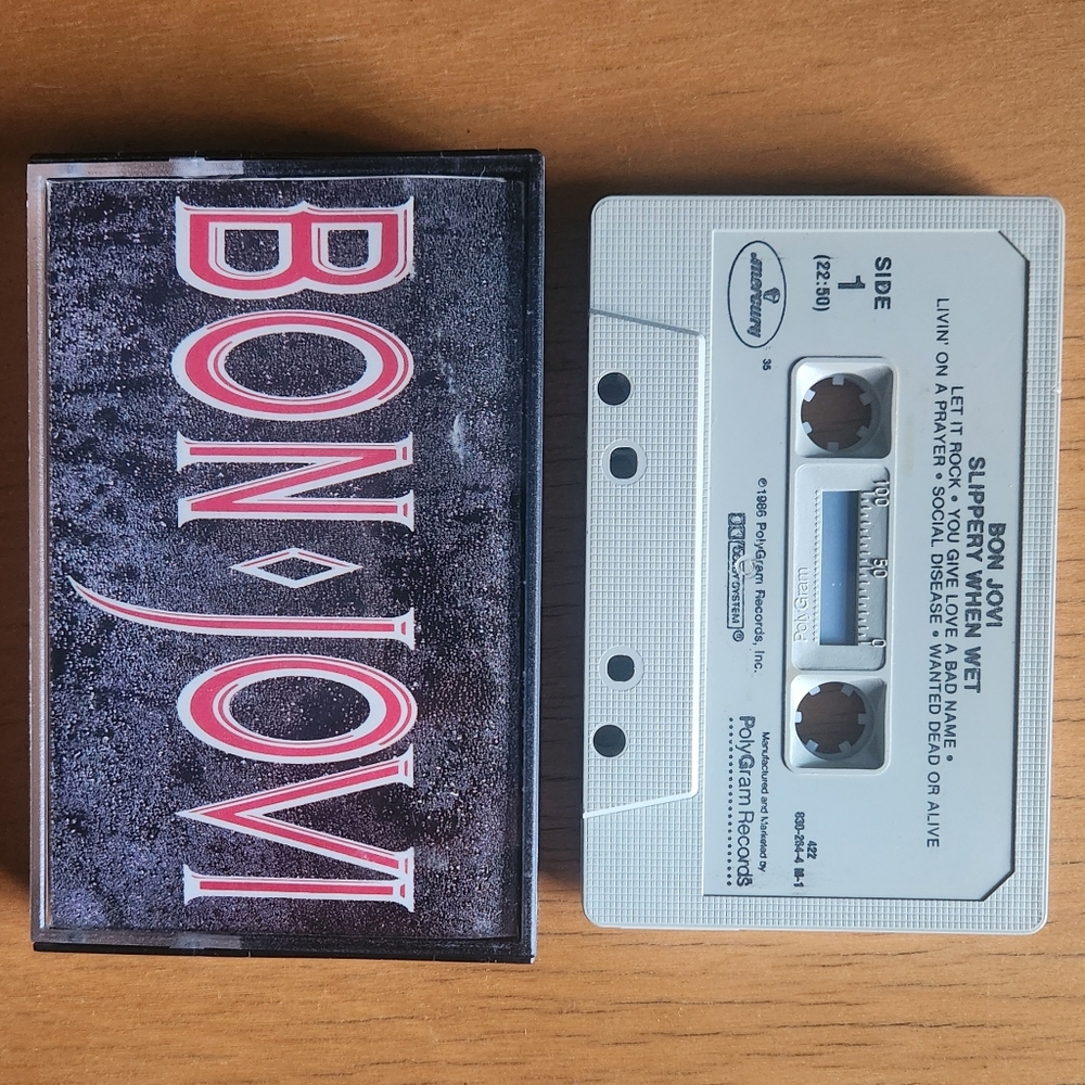 Def Leppard, Bon Jovi, Cinderella - 1980s Cassette Tapes (Lot of 3)  - Picture 5 of 8